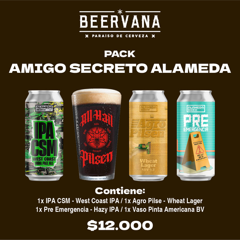 Pack Alameda V1 + Vaso BV